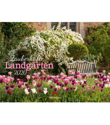 Wall calendar Zauberhafte Landgärten 2020