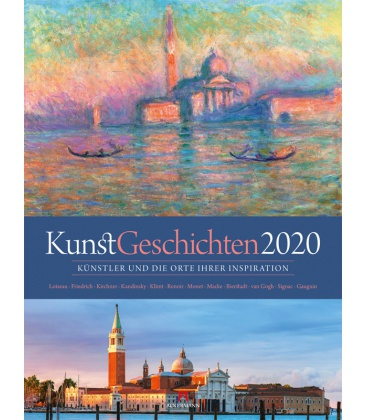Wall calendar KunstGeschichten 2020