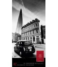Nástěnný kalendář Londýn / Swinging London - Literaturkalender 2020