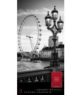 Wandkalender Swinging London - Literaturkalender 2020