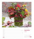 Wall calendar Zauberhafte Blumendeko - Wochenplaner 2020