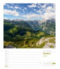 Wall calendar Faszination Alpenwelt - Wochenplaner 2020