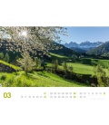 Wall calendar Südtirol ReiseLust 2020