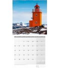 Wall calendar Leuchttürme 2020
