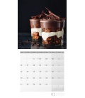 Nástěnný kalendář Čokoláda / Schokolade 2020