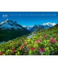Nástěnný kalendář Nature 2020
