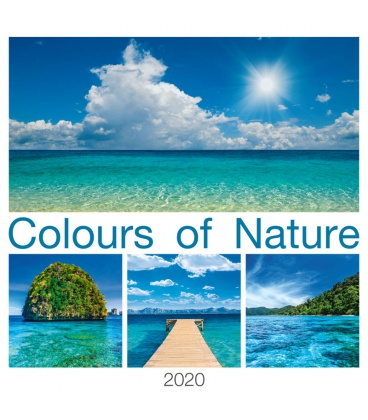 Wandkalender Colours of nature 2020