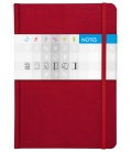 Notepad A5 Saturn lined red 2020