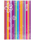 Notepad A4 with spiral Stripes - lined 2020