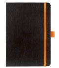 Tagebuch - Terminplaner A5 Nero schwarz, orange SK 2020