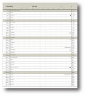 Diary - Planning monthly notebook 718 PVC 2020