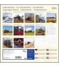 Wall calendar Lokomotiven T&C 2020