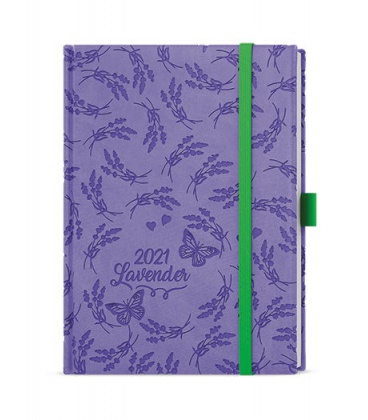 Weekly Diary B6 - Prokop - vivella extra purple - Levandule 2021