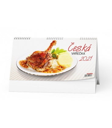 Stolní kalendář Česká vařečka 2021