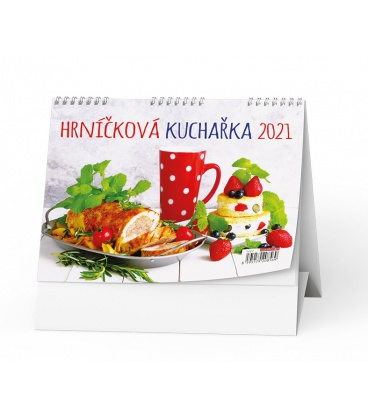 Tischkalender Hrníčková kuchařka 2021
