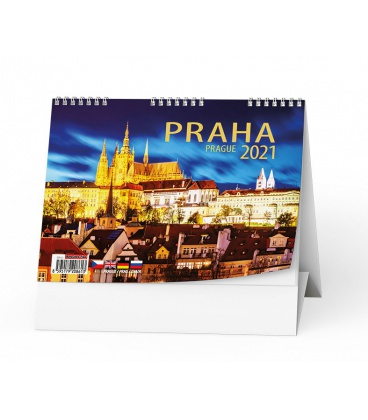 Table calendar Praha 2021