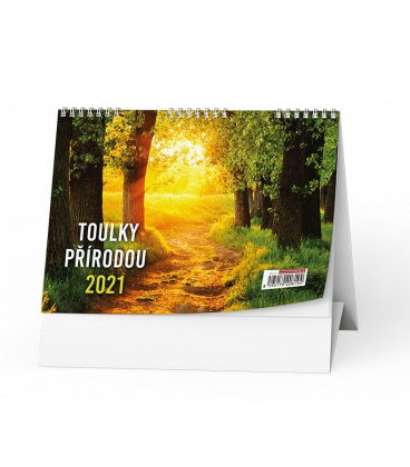 Tischkalender Toulky přírodou 2021