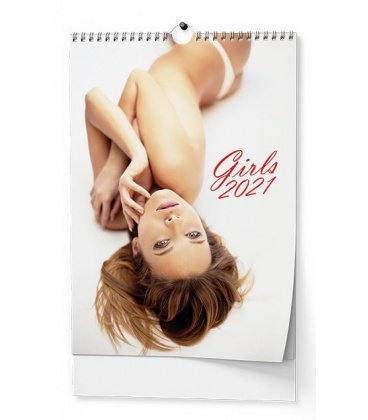 Nástěnný kalendář Girls - A3  2021