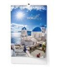 Wandkalender Beautiful world - A3 2021