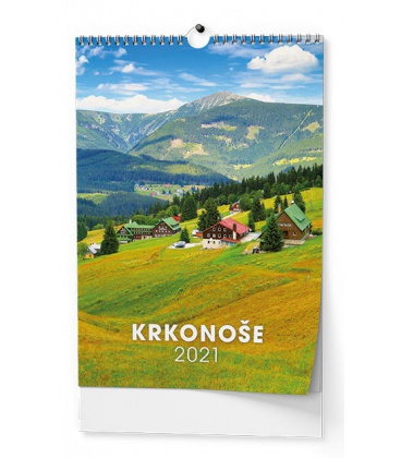 Nástěnný kalendář Krkonoše - A3 2021