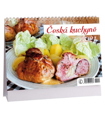 Tischkalender Česká kuchyně 2021