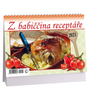 Table calendar Z babiččina receptáře 2021