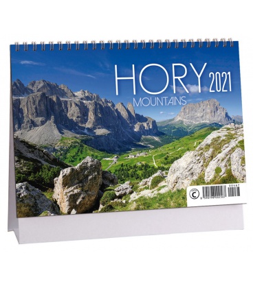 Stolní kalendář Hory 2021