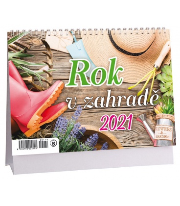 Tischkalender Zahradníkův rok 2021