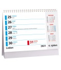 Tischkalender Poznámkový mikro 2021