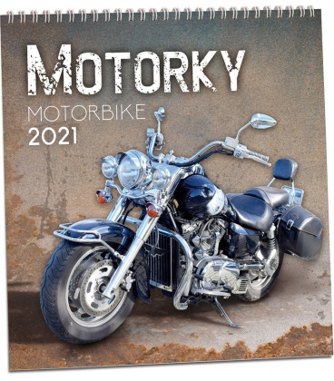 Wall calendar Motorky 2021