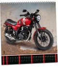 Wall calendar Motorky 2021