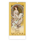 Nástěnný kalendář Alfons Mucha 2021