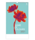 Wall calendar Game of Colours 2021