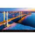 Wall calendar Bridges 2021