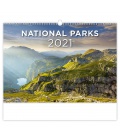 Nástěnný kalendář National Parks 2021 / Národní parky 2021