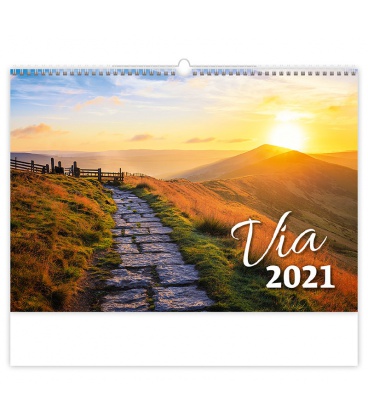 Nástěnný kalendář Via 2021 / Cesty 2021