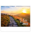 Nástěnný kalendář Via 2021 / Cesty 2021