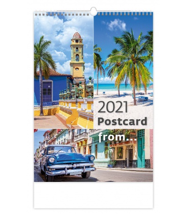 Wall calendar Postcard from.... 2021