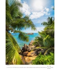 Wandkalender Tropical Beaches 2021