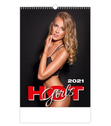 Nástěnný kalendář Hot Girls 2021