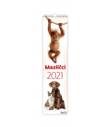 Wall calendar Mazlíčci - vázanka 2021