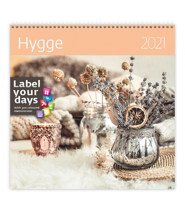 Nástěnný kalendář Hygge 2021