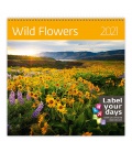 Wall calendar Wild Flowers 2021