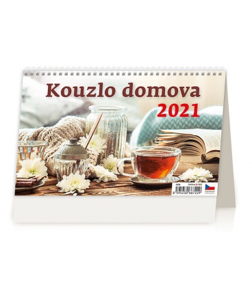 Stolní kalendář Kouzlo domova 2021