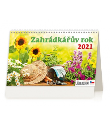 Table calendar Záhradkářův rok 2021