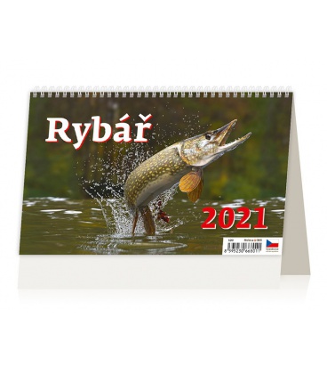 Stolní kalendář Rybář 2021