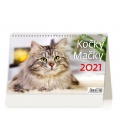 Table calendar Kočky/Mačky 2021