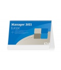 Tischkalender Manager Europe 2021