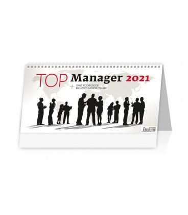 Stolní kalendář Top Manager 2021