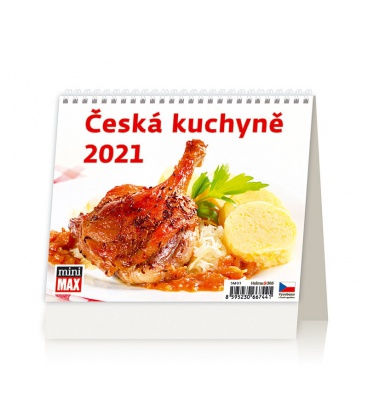 Tischkalender MiniMax Česká kuchyně 2021